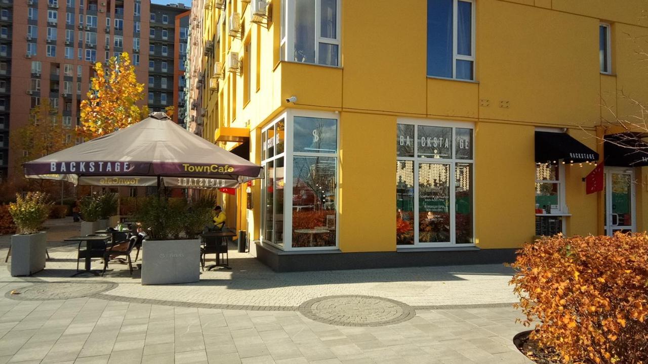 Positive Smile Studio Apartment In The Colorful Comfort Town Residental Complex. Kt-06. Kiev Extérieur photo