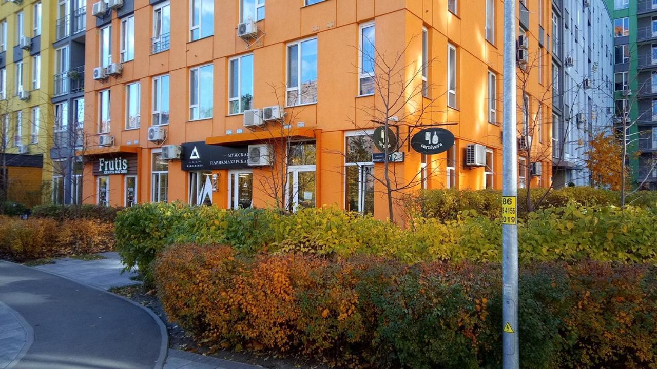 Positive Smile Studio Apartment In The Colorful Comfort Town Residental Complex. Kt-06. Kiev Extérieur photo